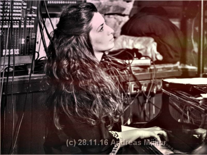 Playing piano
